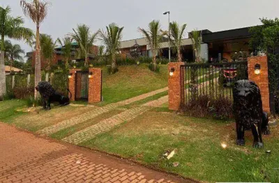 Rancho com 5 dormitórios à venda, 460 m² por r$ 3.500.000,00 - condomínio enseada azul ii - fronteira/mg