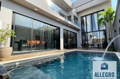 Sobrado com 3 dormitórios à venda, 355 m² por r$ 3.000.000,00 - parque residencial agudo romão - catanduva/sp