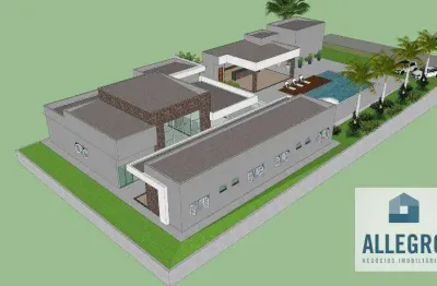 Rancho com 6 dormitórios à venda, 610 m² por r$ 5.300.000 - condomínio enseada azul ii - fronteira/mg