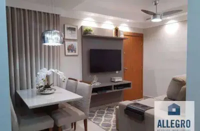 Oportunidade imperdível no parque rio das flores com 2 dormitórios e 1 vaga de garagem / próximo a av dr ernani pires!!