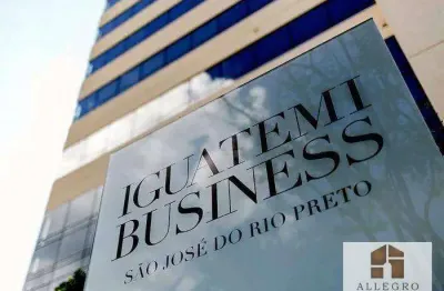 Sala para alugar, 44 m² por r$ 5.793/mês - iguatemi - são josé do rio preto/sp