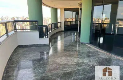 Aluga-se ou vende-se no edifício oscar doria com 4 suítes e 4 vagas de garagem / próximo a av bady bassitt