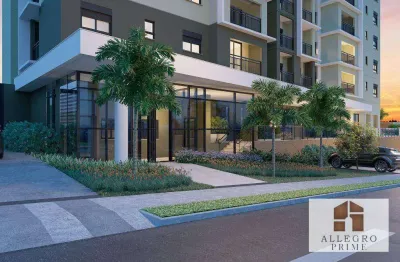 Apartamento à venda no boulevard towers com 2 dormitórios e 1 vaga de garagem / próximo ao shopping plaza