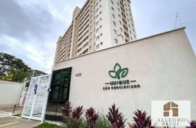 Apartamento à venda no unique são deocleciano com 2 dormitórios e 1 vaga de garagem / próximo a academia arx