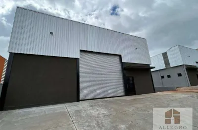 Barracão para alugar, 600 m² por r$ 12.000/mês - distrito industrial doutor carlos arnaldo e silva - são josé do rio preto/sp