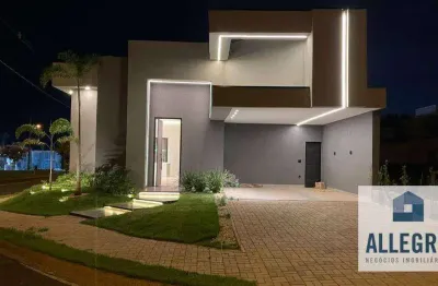 Casa com 3 dormitórios, 198 m² - venda por r$ 1.650.000,00 ou aluguel por r$ 5.900,00/mês - terra vista - mirassol/sp