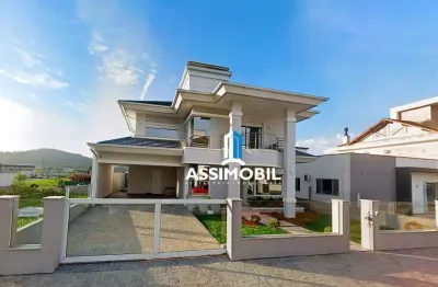 Casa com 3 dormitórios à venda por r$ 2.400.000,00 - pedra branca - palhoça/sc