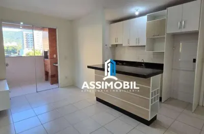 Apartamento com 2 dormitórios para alugar, 60 m² por r$ 3.141,67/mês - cidade universitária pedra branca - palhoça/sc