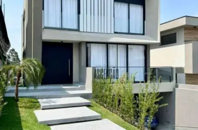 Casa com 4 dormitórios à venda, 387 m² por r$ 4.300.000 - residencial real park - arujá/sp