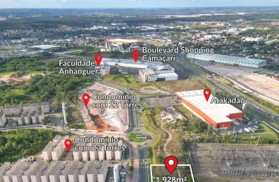 Venda - terreno para posto combustíveis em camaçari/ba.