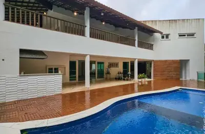 Residencial itaparica-alphaville 1 - casa com 5 suítes em alphaville 1 - condomínio itaparica