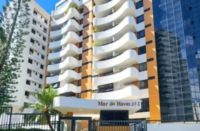 Mar do havaí - 1 quarto - quarto e sala com 57m² e garagem privativa