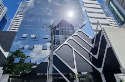 Edf. são conrado offices - sala comercial com 40m² para aluguel