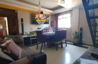 Cobertura com 4 quartos à venda na santa mônica, belo horizonte , 99 m2 por r$ 500.000