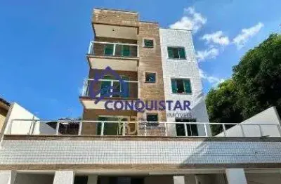 Cobertura com 3 quartos à venda na santa mônica, belo horizonte , 75 m2 por r$ 500.000