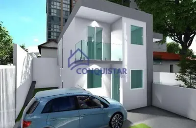 Casa com 3 quartos à venda em Letícia, Belo Horizonte  por R$ 695.000