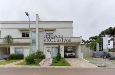 Casa em condomínio fechado com 3 quartos à venda na rua joão dembinski, 515, campo comprido, curitiba por r$ 1.190.000
