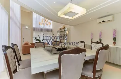 Casa em condomínio fechado com 4 quartos à venda na rua luiz tramontin, 1820, campo comprido, curitiba por r$ 4.700.000