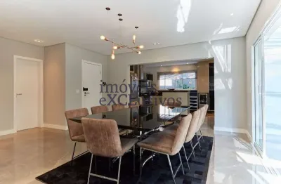 Casa em condomínio fechado com 5 quartos à venda na rua luiz zilli, 412, campo comprido, curitiba por r$ 3.600.000