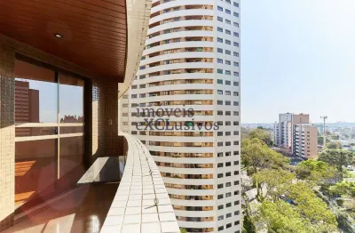 Apartamento com 4 quartos à venda na avenida iguaçu, 3001, água verde, curitiba por r$ 2.100.000