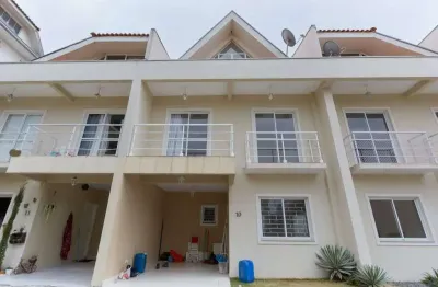 Casa em condomínio fechado com 3 quartos à venda na jaziel sotto maior lagos, 38, ecoville, curitiba por r$ 760.000