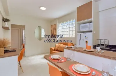 Apartamento com 1 quarto à venda na rua desembargador ermelino de leão, 181, centro, curitiba por r$ 350.000