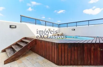Cobertura com 3 quartos para alugar na avenida iguaçu, 2960, água verde, curitiba por r$ 6.000