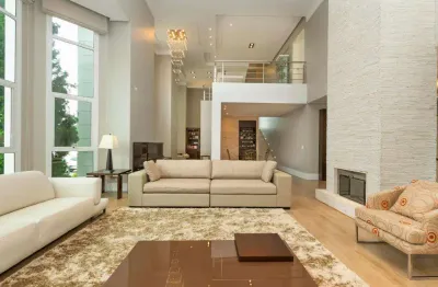 Casa em condomínio fechado com 4 quartos à venda na rua brasílio cuman, 1349, são braz, curitiba por r$ 5.200.000