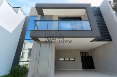 Casa em condomínio fechado com 3 quartos à venda na rua francisco antônio da costa nogueira, 220, santa felicidade, curitiba por r$ 1.997.000