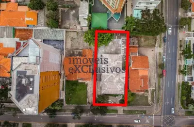 Terreno à venda na rua general carneiro, alto da glória, curitiba por r$ 3.700.000
