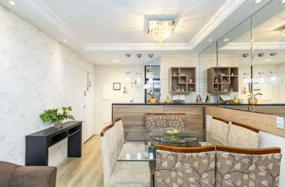 Apartamento sacada com churrasqueira mobiliado no fit marumbi