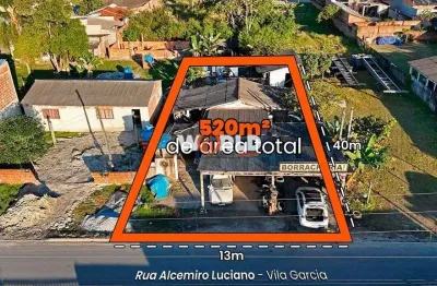 Terreno à venda na Vila Garcia, Paranaguá 