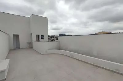 Cobertura para venda em santo andré, parque oratório, 2 dormitórios, 1 banheiro, 1 vaga