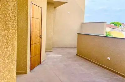 Cobertura para venda em santo andré, vila cecília maria, 2 dormitórios, 1 suíte, 2 banheiros, 1 vaga