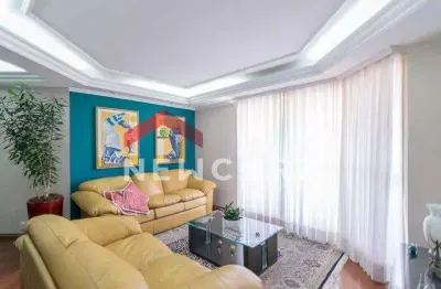 Apartamento para venda em santo andré, vila assunção, 4 dormitórios, 2 suítes, 5 banheiros, 3 vagas