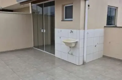 Cobertura para venda em santo andré, jardim ocara, 2 dormitórios, 2 banheiros, 1 vaga