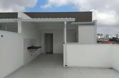 Cobertura para venda em santo andré, jardim ocara, 2 dormitórios, 1 suíte, 2 banheiros, 2 vagas