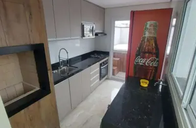 Cobertura para venda em santo andré, vila scarpelli, 3 dormitórios, 1 suíte, 3 banheiros, 2 vagas