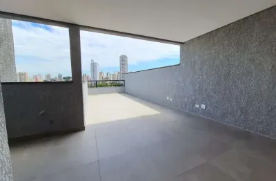 Cobertura para venda em santo andré, paraíso, 2 dormitórios, 1 suíte, 3 banheiros, 2 vagas