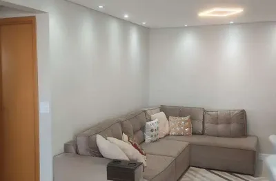 Apartamento para venda em santo andré, vila scarpelli, 2 dormitórios, 2 suítes, 3 banheiros, 2 vagas