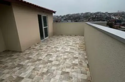 Cobertura para locação em santo andré, jardim guarará, 2 dormitórios, 1 suíte, 2 banheiros, 1 vaga