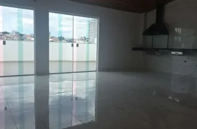 Cobertura para venda em santo andré, vila curuçá, 3 dormitórios, 1 suíte, 3 banheiros, 2 vagas