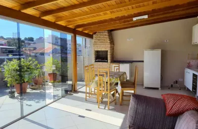 Cobertura para locação em santo andré, jardim paraíso, 2 dormitórios, 1 suíte, 3 banheiros, 2 vagas