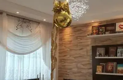 Sobrado para venda em jardim das maravilhas com 3 quartos, sendo 3 suítes, 218m²