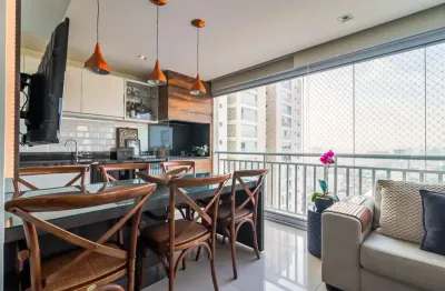 Apartamento tipo para venda em vila romana com 4 quartos, sendo 3 suítes, 139m²