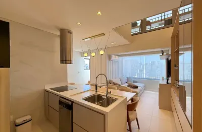 Apartamento tipo para venda em brooklin com 1 quarto, sendo 1 suíte, 61m²