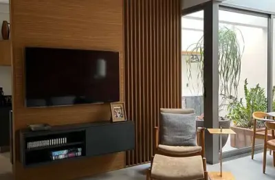 Apartamento garden para venda em vila nova conceição com 1 quarto, sendo 1 suíte , 82m²