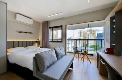Apartamento com 1 quarto à venda na Rua Vieira de Morais, 318, Campo Belo, São Paulo