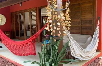 Casa com 4 dormitórios à venda, 300 m² por r$ 1.300.000 - porto sauípe - entre rios/ba
