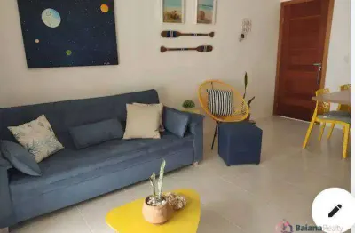 Apartamento com 2 dormitórios à venda, 70 m² por r$ 570.000,00 - itacimirim - camaçari/ba